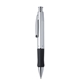 Blackpen Click - Action Brass Ballpoint Pen in Satin Chrome w / Comfort Grip, Chrome Points