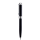 Blackpen Twist - Action Brass Ballpoint Pen in Matte Black w / Chrome Points
