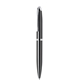 Blackpen Twist - Action Brass Ballpoint Pen in Gunmetal w / Spring Clip, Chrome Points
