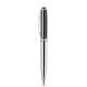 Blackpen Twist - Action Brass Ballpoint Pen in Gunmetal w / Chrome Points