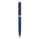 Blackpen Twist - Action Brass Ballpoint Pen in Matte Blue w / Chrome Points