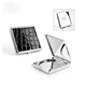 Square 2X Magnifying Mirror Compact w / Croco Insert
