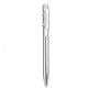 Silver Twist - Action Brass Balloint Pen with Cruise Ship Icon