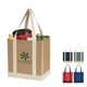 Non - Woven Two - Tone Shopper Tote Bag