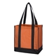 Non - Woven Two - Tone Shopper Tote Bag