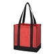Non - Woven Two - Tone Shopper Tote Bag