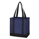 Non - Woven Two - Tone Shopper Tote Bag