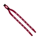 1/2 Double - Thick Cotton Trade Show Lanyard with Plastic Option Y Converter