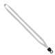 1/2 Cotton Lanyard with Plastic Clamshell O - Ring