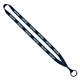 1/2 Polyester Lanyard with Metal Crimp Split - Ring
