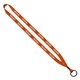 1/2 Polyester Lanyard with Metal Crimp Split - Ring