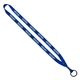 1/2 Polyester Lanyard with Metal Crimp Split - Ring