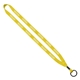1/2 Polyester Lanyard with Metal Crimp Split - Ring