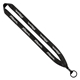 3/4 Polyester Lanyard with Metal Crimp Split - Ring
