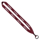 3/4 Polyester Lanyard with Metal Crimp Split - Ring