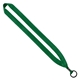 3/4 Polyester Lanyard with Metal Crimp Split - Ring