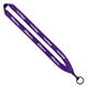3/4 Polyester Lanyard with Metal Crimp Split - Ring