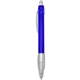 ICE - Frosted Translucent Retractable Ball Point Pen With Rubber Grip