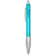 ICE - Frosted Translucent Retractable Ball Point Pen With Rubber Grip
