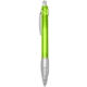 ICE - Frosted Translucent Retractable Ball Point Pen With Rubber Grip