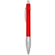 ICE - Frosted Translucent Retractable Ball Point Pen With Rubber Grip