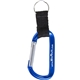 Carabiner With Strap And Split Ring Keychain