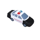 Police Car Shape Stress Ball