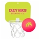 Mini Basketball Backboard W /4 Imprinted Vinyl Basketball