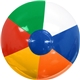 6 Multi - Colored Beach Ball