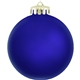 3 Satin Finish Round Shatterproof Ornament
