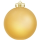 3 Satin Finish Round Shatterproof Ornament