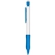 Mechanical Pencils - White Barrel with Rubber Grip 2 HB Leads - Refillable