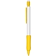 Mechanical Pencils - White Barrel with Rubber Grip 2 HB Leads - Refillable