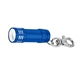 Mini Aluminum LED Flashlight With Key Clip