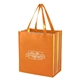 Shiny Laminated Non - Woven Tropic Shopper Tote Bag