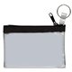The Rainbow Translucent / Crystal Clear Zip Pouches w / Key Ring