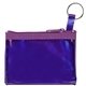 The Rainbow Translucent / Crystal Clear Zip Pouches w / Key Ring