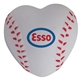 Heart Shaped Baseball Stress Reliever