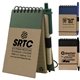 ARCATA Eco Inspired Jotter Notepad Notebook with Matching Color Eco Inspired Paper Pen