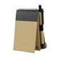 ARCATA Eco Inspired Jotter Notepad Notebook with Matching Color Eco Inspired Paper Pen