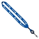 3/4 Cotton Lanyard with Metal Crimp Retractable Badge Reel