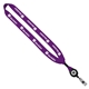 3/4 Cotton Lanyard with Metal Crimp Retractable Badge Reel