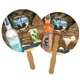 Circle Fast Hand Fan (2 Sides) - Paper Products