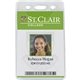 2-1/2 x 4 Vinyl Badge Pouch