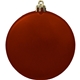 3 Satin Finish Flat Shatterproof Ornament
