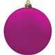3 Satin Finish Flat Shatterproof Ornament