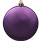 3 Satin Finish Flat Shatterproof Ornament