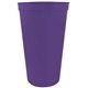 22 oz Smooth Wall Plastic Stadium Cup