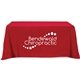 Flat 4- sided Table Cover - fits 6 foot standard table Poly - Cotton