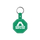 Stop Sign Flexible Key Tag